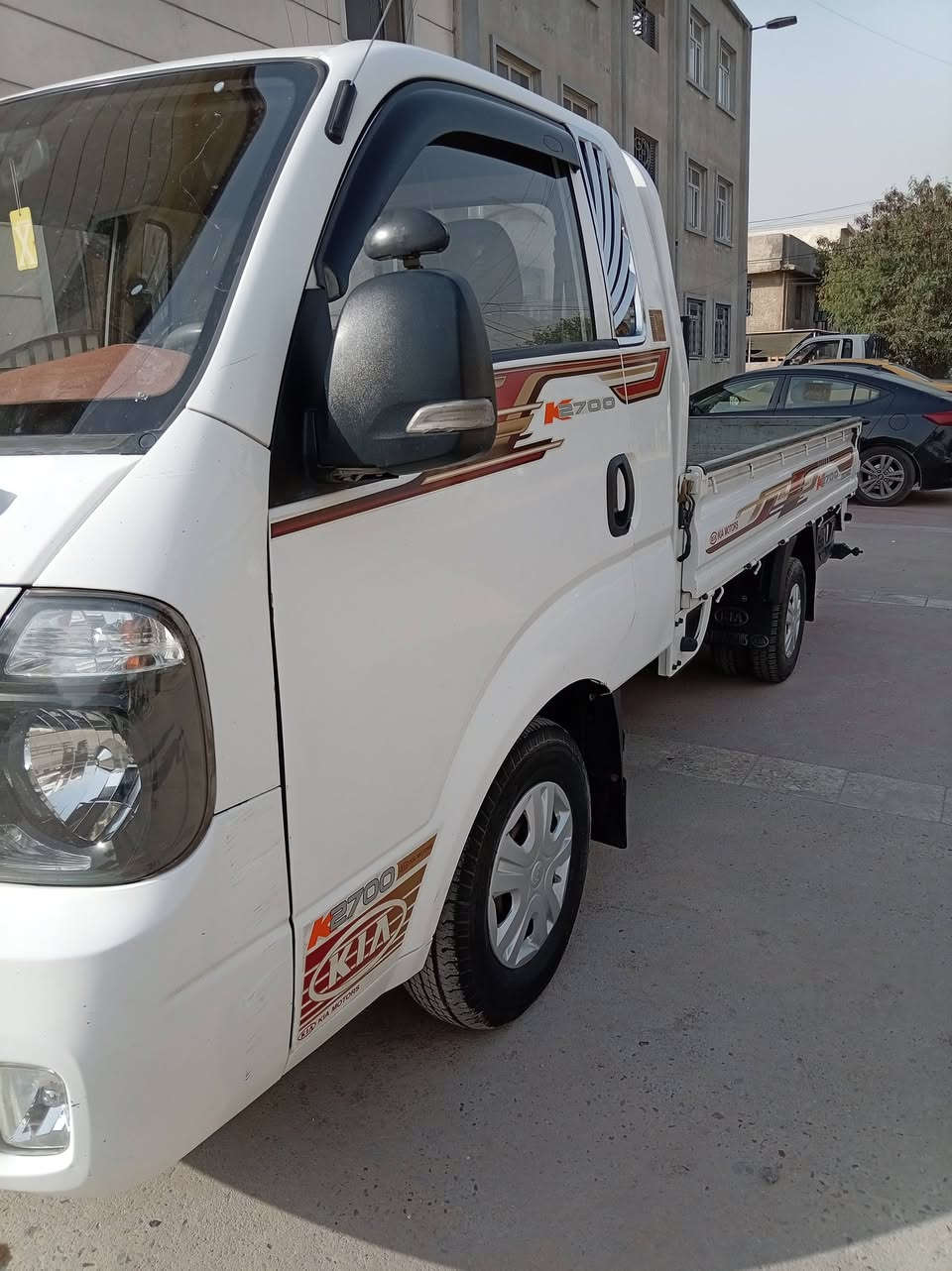 سلام عليكم كيه حمل موديل 2019للبيع سياره مكفوله من شاصي رقم شاصي محرك كير اكسن تدفئه تبريد رقم بغداد انكليزي نفاذ السنويه ل2029 السعر 127وبيها مجال  مكان بغداد الدوره للاستفسار ***********
