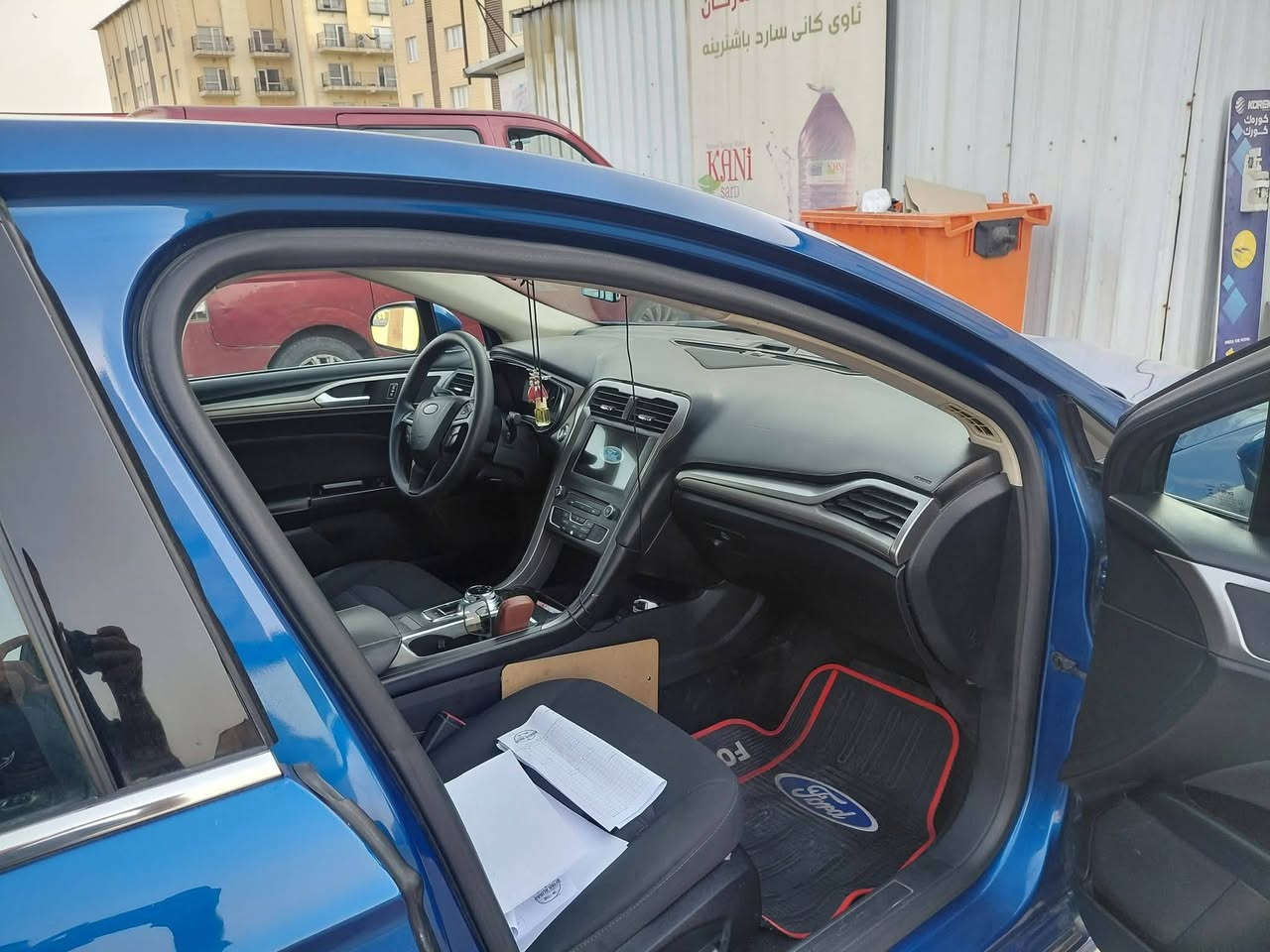 فورد فيوجن ٢٠١٧ فول مواصفات ماعدى السلايت مكينه ٢٥ ترايك للمصنع بدون نواقص حادثها بسيط جدا بدون ايرباك بدون معجون بدون دواخل صور السونار مرفقة ماشية ١٧٥ الف كيلو قابل للزيادة صدر جديد تبريد ثللللج اقتصادية وسعر مناسب ١٠٥ وبيها مجال بسيط مكانها السليمانية رقم الهاتف ***********
