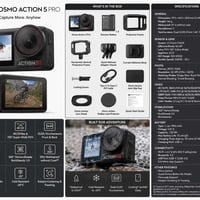 كامرة DJI • Action5 • مستخدمة قليل