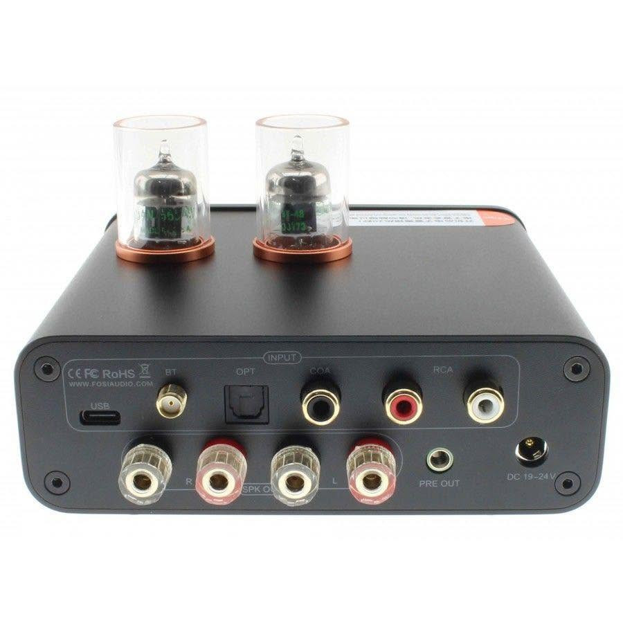 جهاز210 واط  
هذا هو مضخم الصوت Fosi Audio MC331 المدمج الذي يتميز بتصميم ريترو مع أنابيب فراغية ومؤشر VU.المميزات الرئيسية: يحتوي على أنابيب JAN5654W لتوفير صوت دافئ، ومحول رقمي تناظري (DAC) مدمج.الاتصال: يدعم تقنية Bluetooth 5.0، بالإضافة إلى مداخل متعددة (USB، بصري، كواكس، RCA).الطاقة: يوفر طاقة خرج تصل إلى 2x105 واط عند مقاومة 4 أوم


**إذا كنت صاحب هذا الإعلان وتريد حذفه لأي سبب، رجاءا أرسل رسالة إلى الدعم الفني**