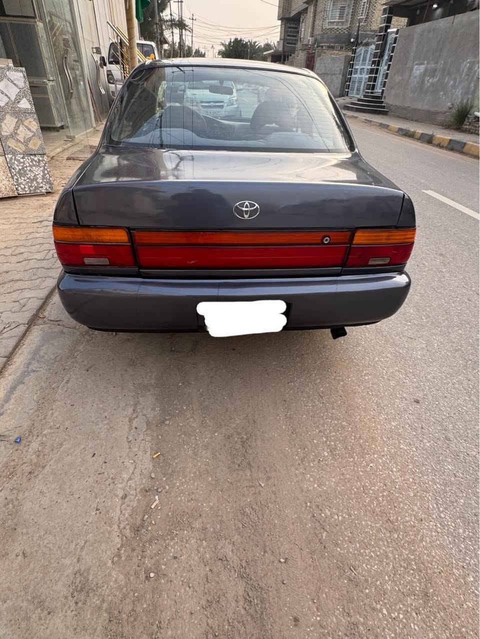 السلام عليكم سياره كورله مديل ٩١ الون رصاصي رقم بغداد مشروع وطني محرك كير حداديه جديد مكفوله من ضربه ونقل بس صبغ عام لجماليه  سعر ٥٧ بيه مجال قليل مكان نجف ستفسار  تصل على رقم ***********
