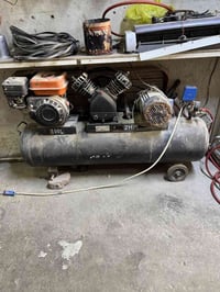 كمبريسر للبيع 100 لتر كهرباء و بانزين 07838207003