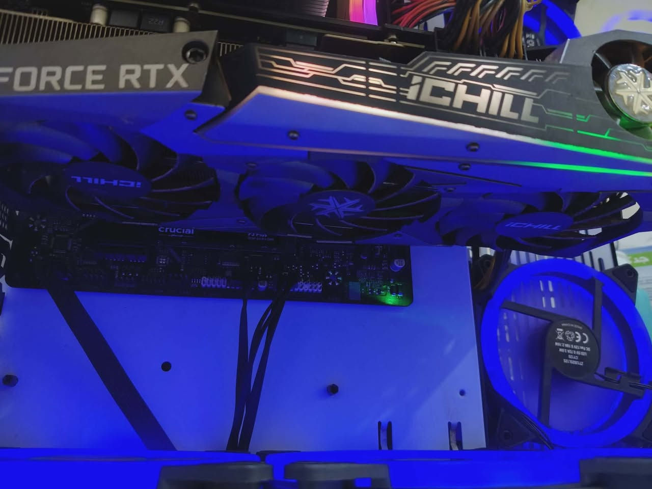 كيس كامل سعره 950
كرت الشاشة ichill  3070 // 4مراوح وحدة صغيرة تصير صفح+شريط RGB جانبي
المعالج intel core i5 10400f 
المذر بورد Gigabyte H510H
الرامات 16GB (2×8) T.force RGB 
المبرد هوائي COOLER MASTER T400i GAS RGB
الباور سبلاي 650 ثيرماتك +80
ال SSD 120GB گينگستون 
ال HHD 2 تيرا 
الكيس اگواريوس 7 مراوح


**إذا كنت صاحب هذا الإعلان وتريد حذفه لأي سبب، رجاءا أرسل رسالة إلى الدعم الفني**