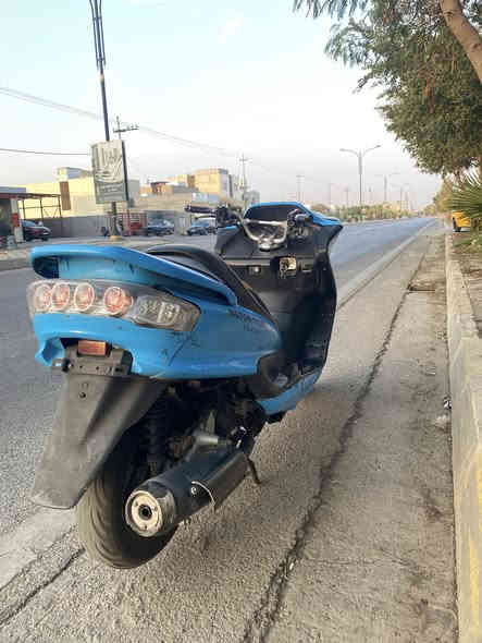 دراجة ماجسته للبيع 
محرك ربع دبل رون سعرة 550 الف بيك خير وتدلل راسلني او خابر على رقم *********** محافظة كركوك
