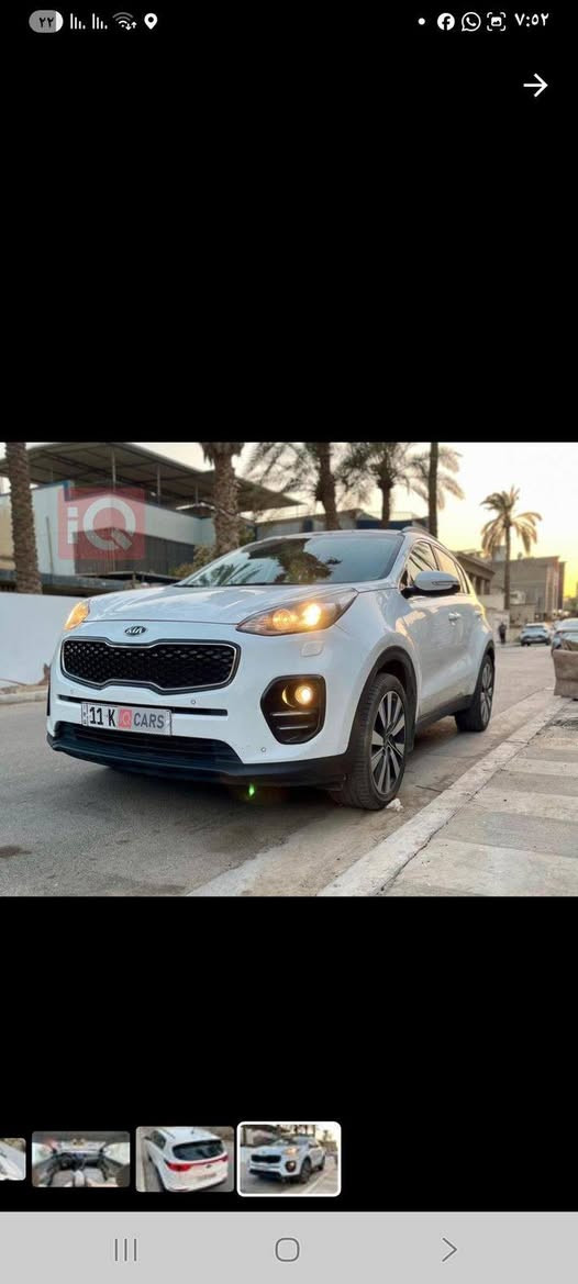 سلام عليكم سبورتج 2018خليجي للبيع كفاله عامه شرط السونار  فول مواصفات عدا الفتحه
سياره جاهزا كير مكينه صدر جدد
تخم تايرجديد 
باتري جديد 
بصمه تحكم ستيرن جهتين
شاشه اندرويد كامره حساسات
3انضمت قياده اوتوهولد مثبت سرعه
محرك 2000دوش 
منضومه زنون عالي ناصي 
تبريد قطعتين ثلج 
مري شفط أشارت ترحيب 
رقم دولي تحويل ثاني يوم سنويه لل30هزا جديده
سياره حلوا وبل شوف احلا من الصور مكاني بغداد البياع 
السعر 188وبيها مجال حك الجيه رقم ***********
