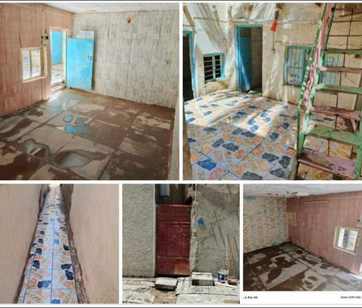 السلام عليكم
نص قطعه خلفيه للبيع تحتوي على غرفه وصاله ومطبخ وخدمات صحيه مثل مشوفون بالصور 
العنوان/قطاع 78 /  قريبه عشارع / السعر  55 متواجد فيس/ او اتصال ***********
