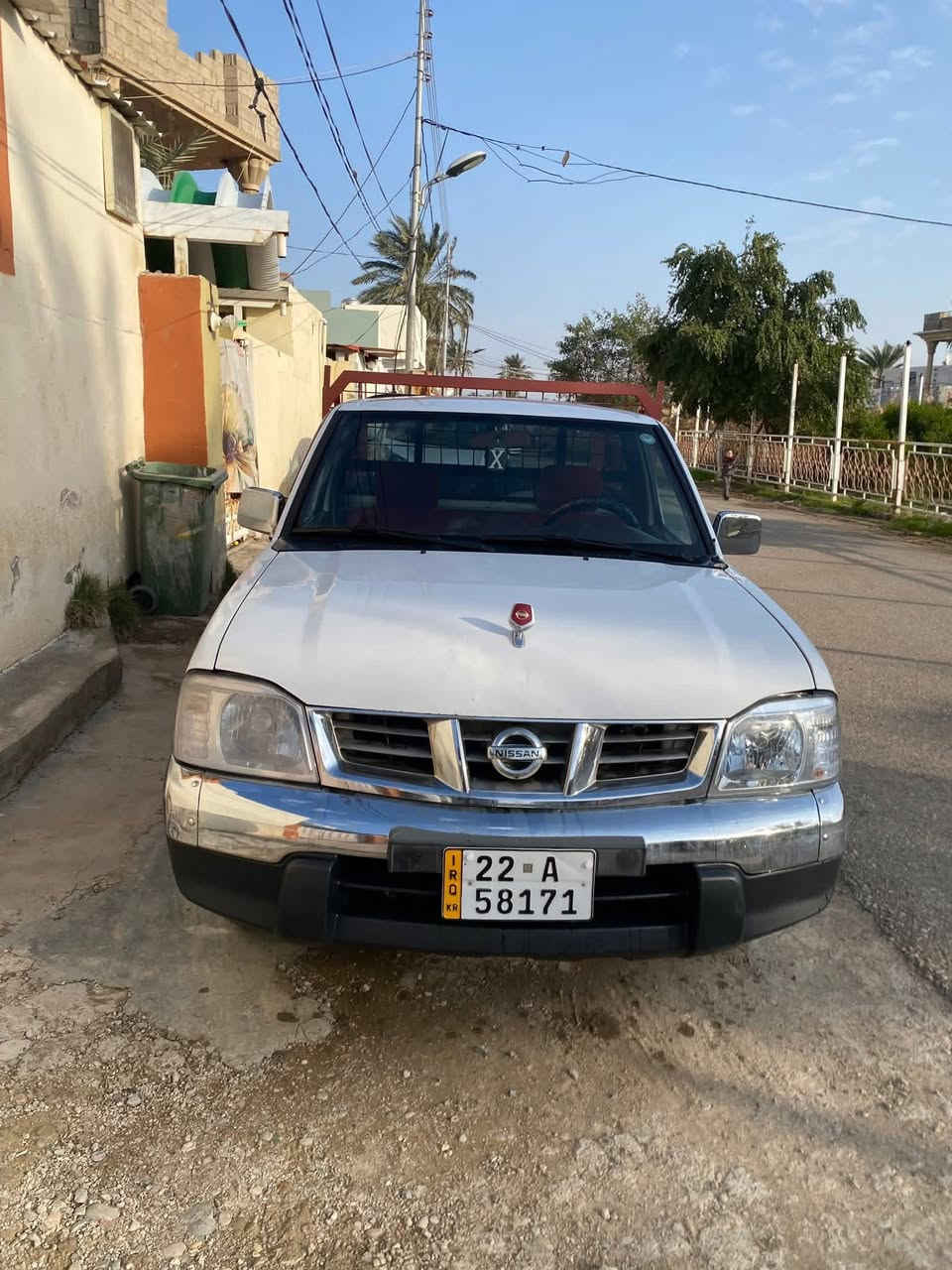 السلام عليكم سيارة بيك أب نيسان  موديل 2008  رقم أربيل.  تحويل مباشر أربعه جنكال محرك كير خير من الله سيارة جديدة بدون صبغ 
للستفسار الاتصال ‭0772 171 2659‬
