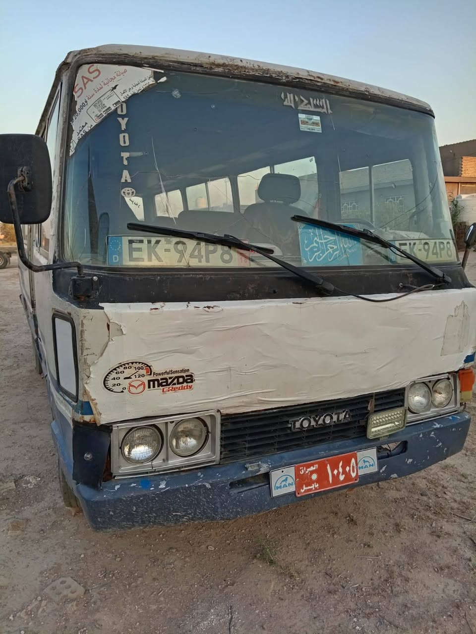 كوستر عريض موديل ١٩٨٣رقم بابل محرك بلادي كاز سعرها ٤٥٠٠ مكاني بغداد جسر ديالى الجديد *********** بي وتساب
