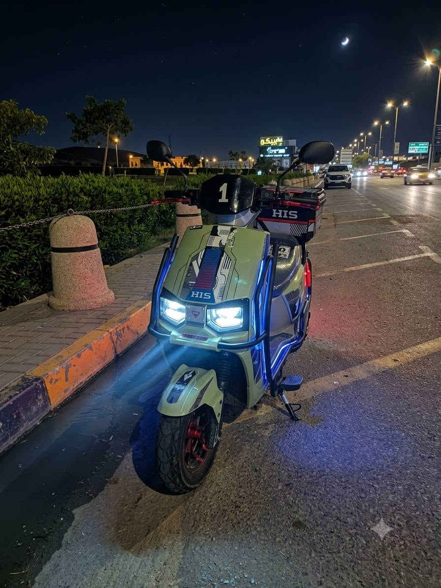 سلام عليكم دراجة HISدراكون فول مواصفات ملف 2500W و 6بطاريات دبل يمشيك 70/80KM بلشحنه اوحده مستخدم اقل من شهرين السعر مليون وبي مجال قليل 
***********وبي واتساب
