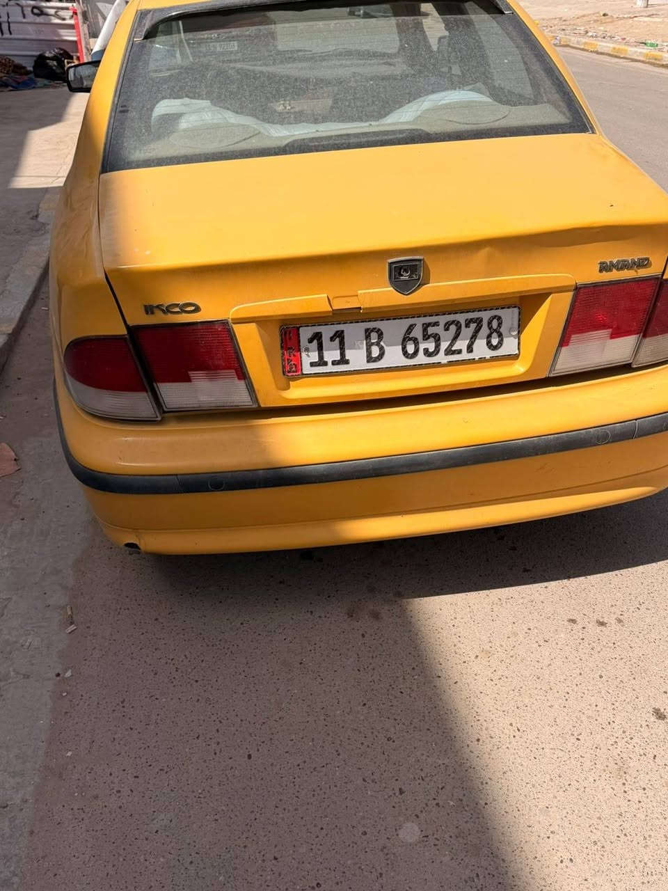 السلام عليكم سمند موديل ٢٠١٢ ناطق  رقم بغداد بسمي مصفر هيه وغرامات سياره مصبوغه حزام كير حلو مكينه جديد سياره كاعد وحلوه شوفت عيونك تبريد نقصه بس غاز من  من سويت المكينه طار الغاز مالته صدرحلو مكاني بغداد الحريه سعره ٣٠ وبيه مجال ببسب الوعود الكاذبه ***********
