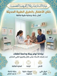 ختان ليزر • بدون إبر • استشارة مجانية