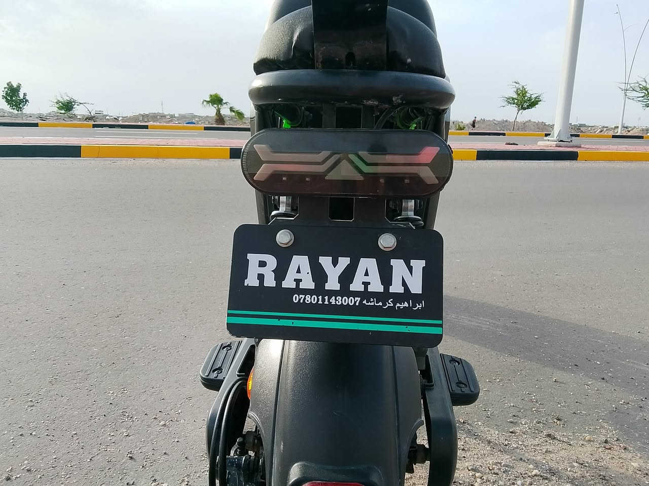 السلام عليكم
دراجة 009 الريان
بطاريات 32 امبير 2026
العنوان البصرة القبله 
السعر 375 وبيها مجال 
للاستفسار ***********☎️
