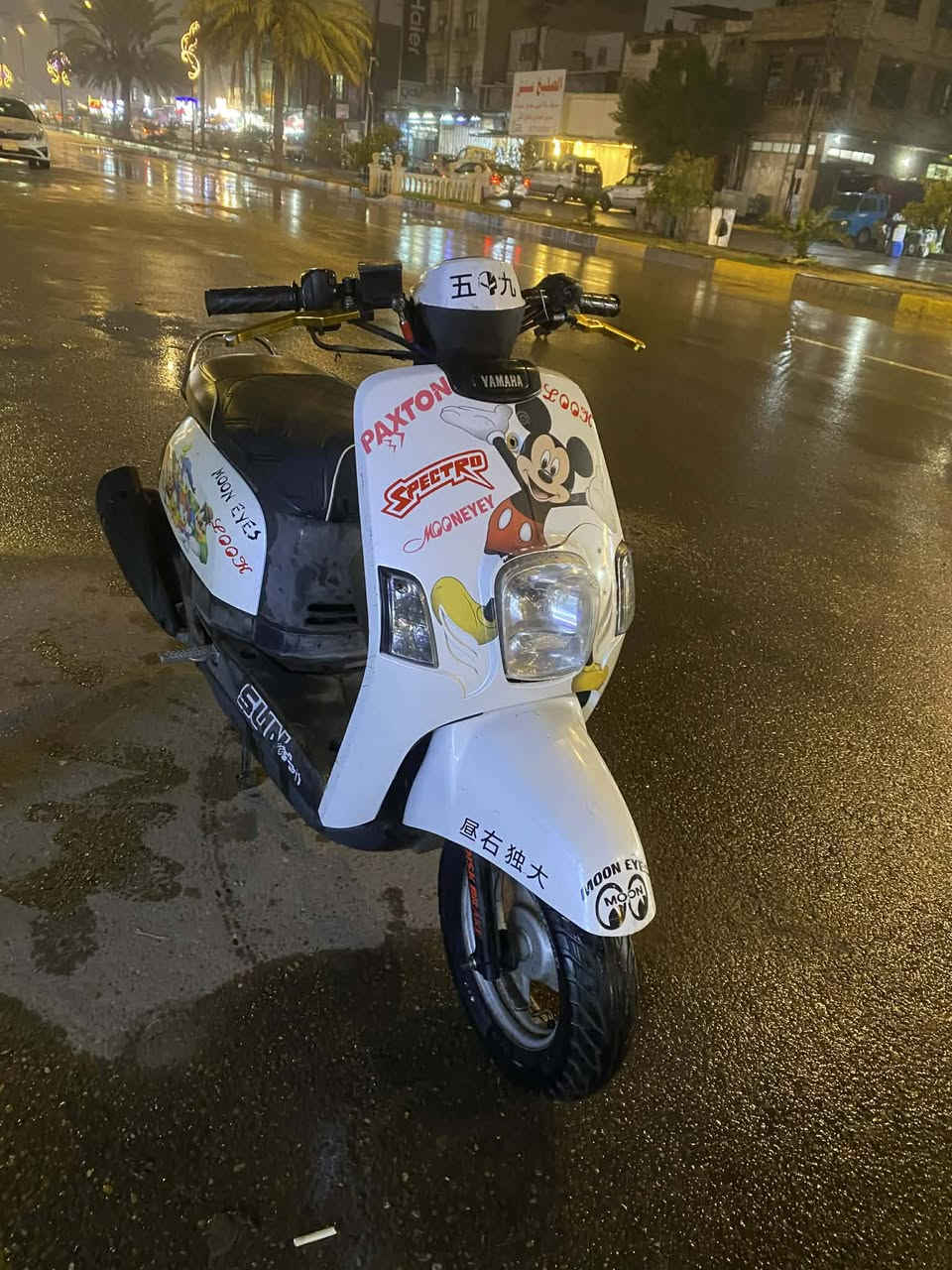 سلام عليكم بوليس نوزل نضيفة خرسه  اشاير كلوب امامي بك لايت عالي ناصي كاملة الدراجه لل اخير ما ناقصهة اي شي نكرة كل وقت مكاني بغداد الجزيرة السياحية 
رقم : ***********
سعر 650 و بيهة مجال ❗
