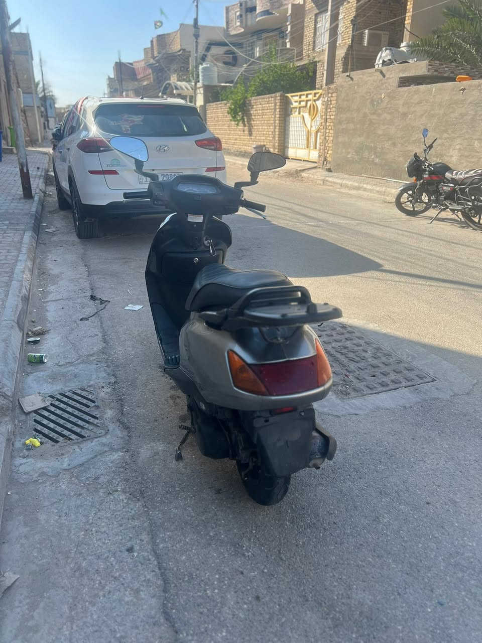 دراجه سبيسي ياباني كفرات اصليه ابو الختم  كابريتر اصلي قفل جنطه ستيرن شغالات كل نقص مابيه جاهزه دراجه بلاديه مكينه خرسه الهاتف *********** مكان كوت الزهراء
