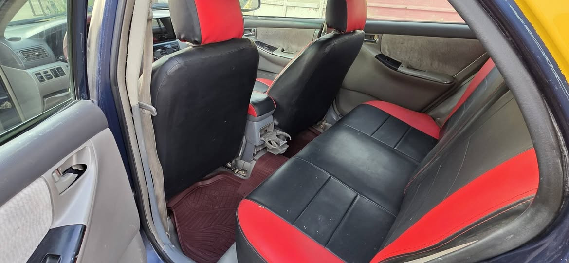 السلام عليكم . كورلا موديل 2007 وارد امريكي تبديل جاملغ امامي بدون دواخل شواصي الغود كفاله 
كير مكينه مكفول 
صدر خلفي امامي جديد 
تبريد شغال 
صبغه جديده 
تحويل ثاني يوم 
السعر 72بيهه مجال قليل 
العنوان ديالى خان بني سعد 
***********
