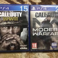‏CALL of DUTY WWII الف15 ‎                   20الف  CALL of DUTY MODER...
