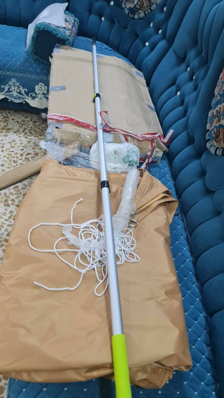 خيمه بهذا الشكل طول ست امتار. وعرض اربع امتار. ملاحظه نقص بوري بيها.


**إذا كنت صاحب هذا الإعلان وتريد حذفه لأي سبب، رجاءا أرسل رسالة إلى الدعم الفني**
