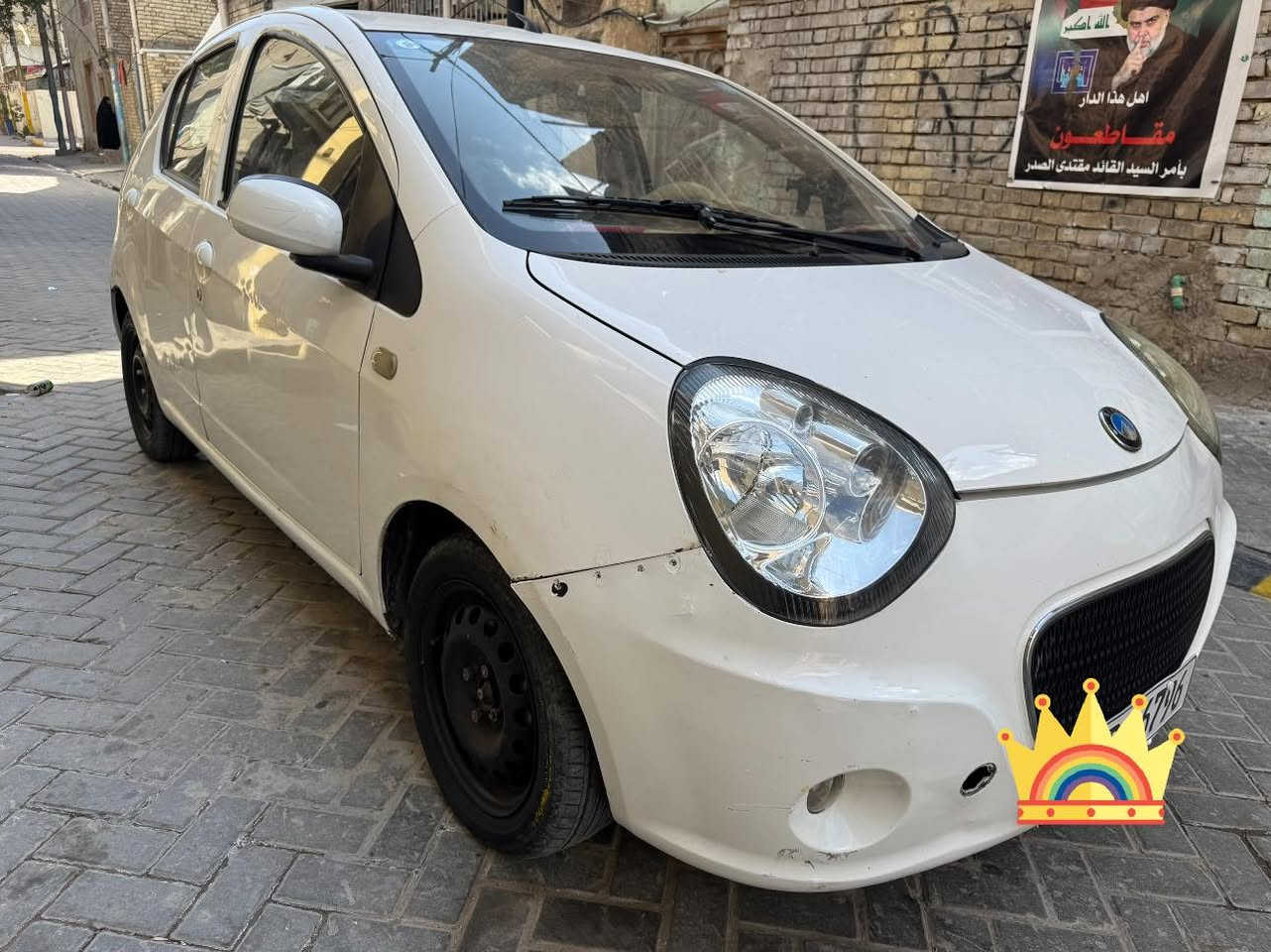 السلام عليكم اخوان 
باندا للبيع موديل ٢٠١٢ نظيفة رقم انكليزي بغداد مكانها بغداد مدينة الصدر بأسمي ماشيه ٦٣ 
رايدها ب٥٣ وبيها مجال 
الرقم ***********
