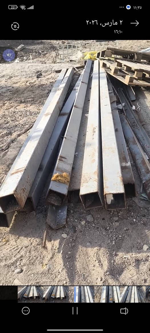حديد ثقيل طول 4متر و60 عشر قطع
للتواصل فقط اتصال ***********
