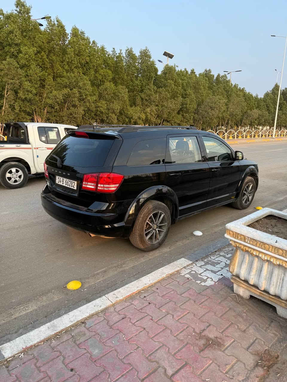 دوج جورني 2018 رقم بصره باسمي سياره جاهزه محرك ٢٤٠٠
وراد امريكي الضرر موضح بصوره وبيها باب مبدل اثر طخه وبدلته سياره حلوه وجهازه السعر ١٤٣ وبيها مجال للشراي 
***********متواجد البصرة, العراق
