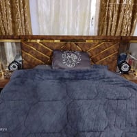 غرفه نوم تركيه نضيفه  + دوشك + ثلاجه صغيره للبيع بسعره مليون ومئتين وخ...