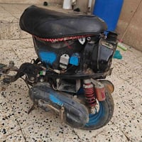 عندي هاذ ماطور البيع شرط شاسي سعرو45-@وبيه مجال 07502242951