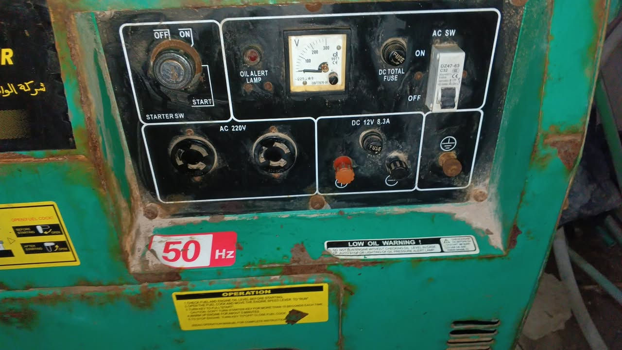 السلام عليكم مولده لبيع بلاد
🔥 للبيع مولدة كاز 🔥

مولدة لبيع مامفتوحه بس
ماتشتغل لو باتري لو صيانه بي بعد
ستيل

📍 المكان: البصرة
📞 للتواصل: ***********

السعر: 250وبي مجال
