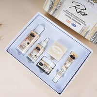 مجموعة عناية بالبشرة • Aichun Beauty • مستخلص الأرز • تفتيح البشرة • ت...