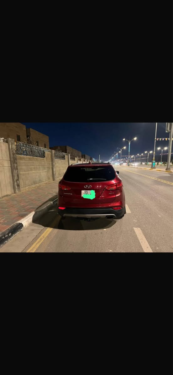 سنتافي موديل ٢٠١٤ 
فول مواصفات 
بصمه تشتغيل بصمه ابواب
شاشه كاميرا
بانوراما. تحكمات ستيرن + تدفئة ستيرن
كشنات جلد + كهرباء +تدفئة و تبريد + خزن ميموري
مكينه 4 سلندر 
حادثها قطعتين جاملغ وبنيد
*********** بي واتساب كربلاء, العراق
