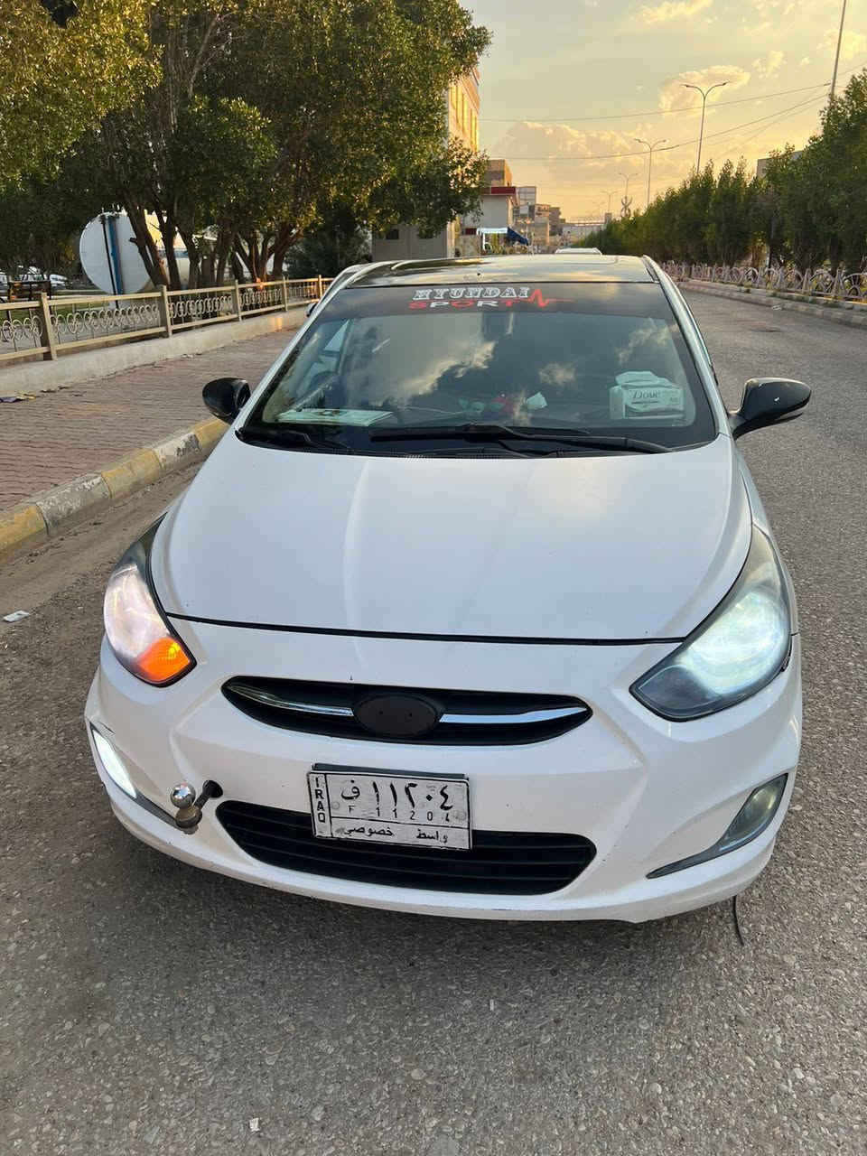 السلام عليكم اكسنت موديل 2012 خليجي مكينه 1600 دوش رقم واسط بسمي السعر 80 بيها مجال لاستفسار ***********
