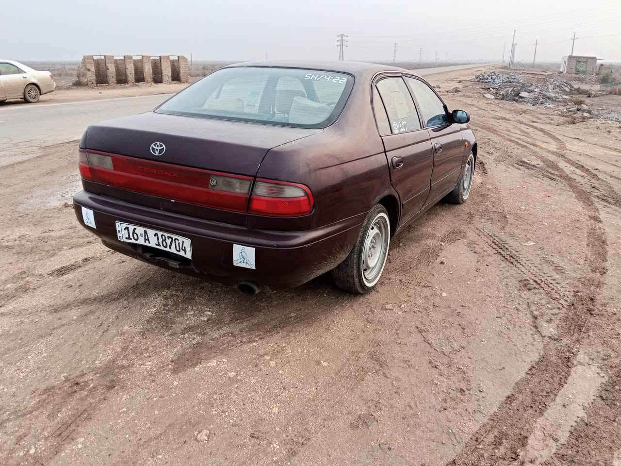 كورلا كرونا فرخ بطه لون مميز مكينه وكير مكفولات 1800 وجدد مال حاويه تبريد تخم تاير صار شهر من شاده ابو الخطه

مشط جديد
 حداديه جديده من الطول للطول وشرط  
السياره بسمي سنويه وهزه جديده رقم انگليزي قادسية 
مكفوله من الضربه صبغ جماليه فقط

يعني السياره الف ماتخسر عليها

مكانها ذي قار سوق الشيوخ 
***********

السعر 55
