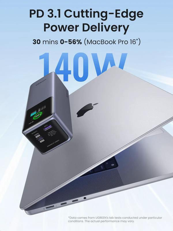 Power Bank UGREEN  200W – 25000mAh،  👇🔥 #ارخص_سعر_بالعراق_95_الف_شامل_التوصيل_بدلا_من 115 المنقذة وقت الشدات من UGREEN   المبدعة 🔋⚡ باور بنك UGREEN 200W – الوحش الحقيقي للشحن السريع! 💼 سعة هائلة | ⚡ قوة جبّارة | 🖥 شاشة TFT ذكية ✨ إذا تدور على باور بنك يشحن لابتوبك وموبايلك بنفس الوقت وبأقصى سرعة… هذا هو الاختيار الصح! 🚀 المواصفات الرئيسية: 🔥 قدرة إجمالية: 200W 🔋 سعة البطارية: 25000mAh – مثالي للسفر والعمل والطلعات 🖥 شاشة TFT ذكية تعرض الجهد، الواط، نسبة الشحن والتفاصيل لحظة بلحظة ⚙️ تقنيات حماية متعددة: ضد الحرارة، ضد الجهد الزائد، ضد التيار العالي 🔌 منافذ الشحن: ⚡ USB-C1: قدرة تصل إلى 140W Max – مناسب للابتوبات (MacBook / Windows) ⚡ USB-C2: قدرة تصل إلى 100W Max – شحن سريع للتابلت والموبايلات 🔵 USB-A: قدرة 22.5W Max – يدعم QC & SCP & FCP 📌 المجموع الكلي للطاقة: 200W موزعة بذكاء بين المنافذ حسب الحاجة 🎁 اللي يجي ويا الجهاز: 🧵 حقيبة Velvet فاخرة للحماية والتنقل ⚡ كيبل USB-C إلى USB-C بقدرة 240W 🔒 جودة UGREEN الأصلية – أداء مضمون وثقة عالية 💼 مناسب لـ: 💻 لابتوبات (MacBook / Lenovo / HP / Dell) 📱 جميع هواتف الأندرويد والآيفون 🎮 نينتندو سويتش 🛠️ الطلعات – الرحلات – السفر – العمل الخارجي 🔥 باور بنك واحد يغنيك عن كل الشواحن! ⚡ سرعة خارقة – قدرة عالية – تصميم أنيق للحجز والاستفسار *********** واتساب يتوفر توصيل جميع المحافظات العزيزة
