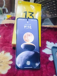 للبيع  ريلمي 13 برو 5g داكره 512 رام 12+12=24 نضافه فول 100/100 شخطه م...
