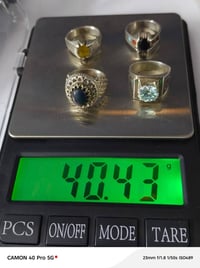 ٤ خواتم • سبحة كهرب • بغداد