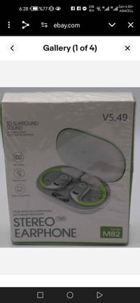 سماعات لاسلكية • موديل M82 • ترجمة ١٤٤