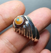 ماشاءالله…جزع هندي قديم عين صريحة طبقات للبيع بسعر 65 الف نهائي 077029...