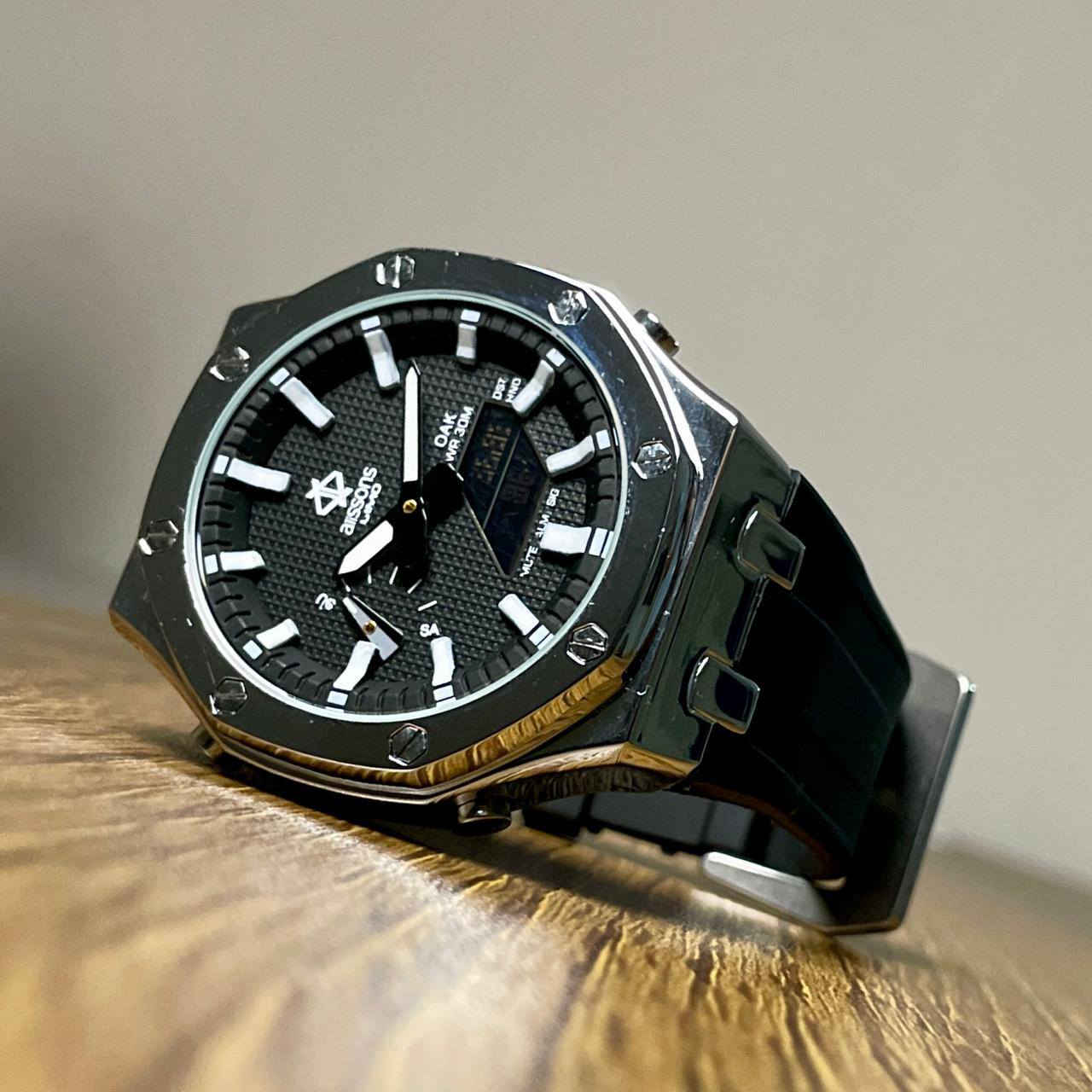 ⌚🔥 AP Watch – فخامة الأداء والتصميم في ساعة واحدة! 🔥⌚
لو بتدور على ساعة تجمع بين الشكل المميز والإمكانيات العملية…
AP Watch اختيارك المثالي 👌

✨ المواصفات:
✔ شاشة رقمية + عقارب (مكينة ماتور قوية)
✔ يوم + تاريخ
✔ منبّه
✔ ستوب واتش
✔ إضاءة ليلية واضحة
✔ ضد الماء وضد الضوء
✔ بتيجي بالعلبة + الكتالوج + الشنطة الأصليين 🎁

ستايل رياضي أنيق يناسب كل الإطلالات 👕🕶
عملية في الشغل، الجامعة، والخروجات 💯

📦 جاهزة للتسليم

#AP_Watch 
#ساعة_رجالي 
#ساعة_رياضية 
#ستايل_عصري 
#ضد_الماء


**إذا كنت صاحب هذا الإعلان وتريد حذفه لأي سبب، رجاءا أرسل رسالة إلى الدعم الفني**