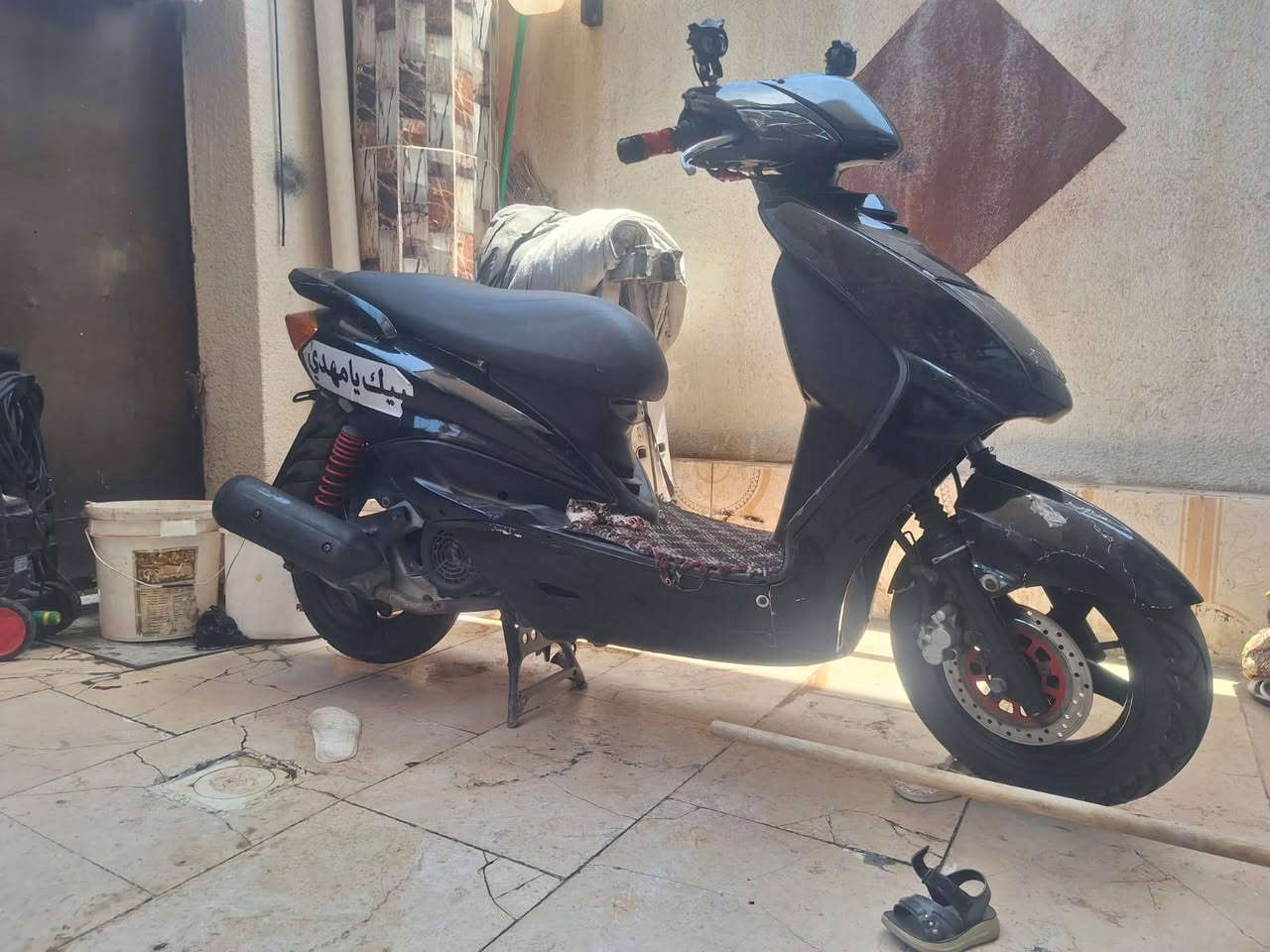 للبيع سكنس نثيه ياباني كابريته دراجه كلش حلوه ونضيفه وعمليه مكينه ما مفتوحه سويجين فقط
يرادلها باتري 
كربلاء ***********
