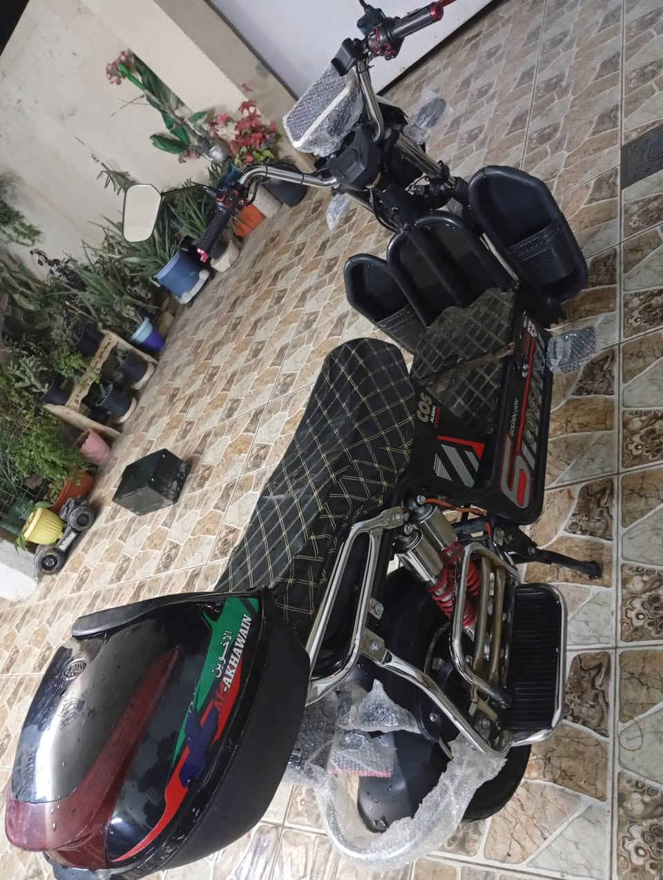 السلام عليكم موطور جبلي موديل 25 شغال عل فحص سعر ٤٧٥ وبي مجال ٦ باتري مكان فلوجة ***********
