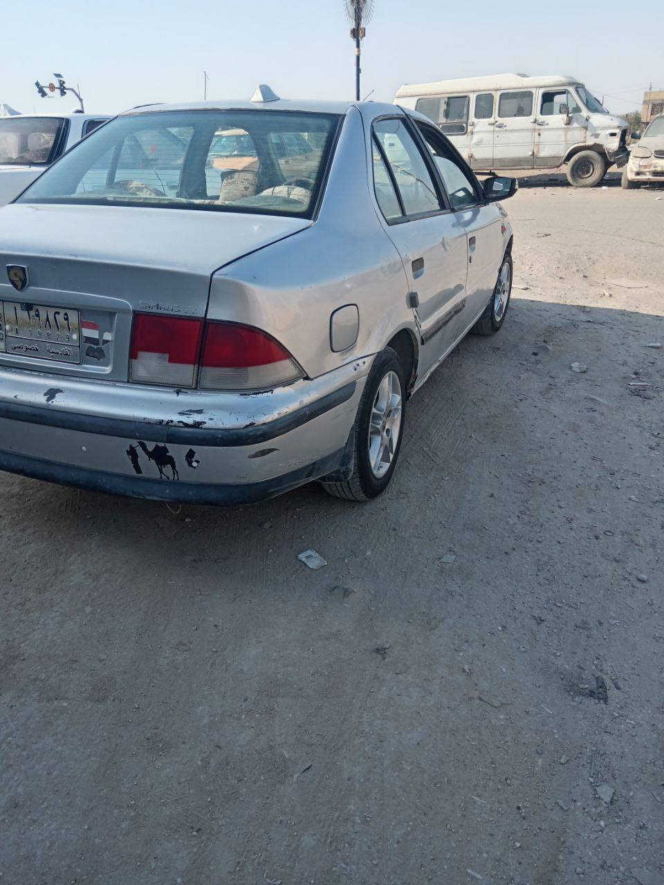 سلام عليكم سمند صالون مديل ٩ عمية سيارة مال جناي بسمي مداور ثاني يوم رقمها قاسية سنويتها ما منتهية للستة وعشرين 
بيها وملغ اجة ابن حلال وضربها ابيعها علضربتها تجي وشوف بعينك الشراي يخابر واليكسر بحلال العالم لا يخارني ***********
