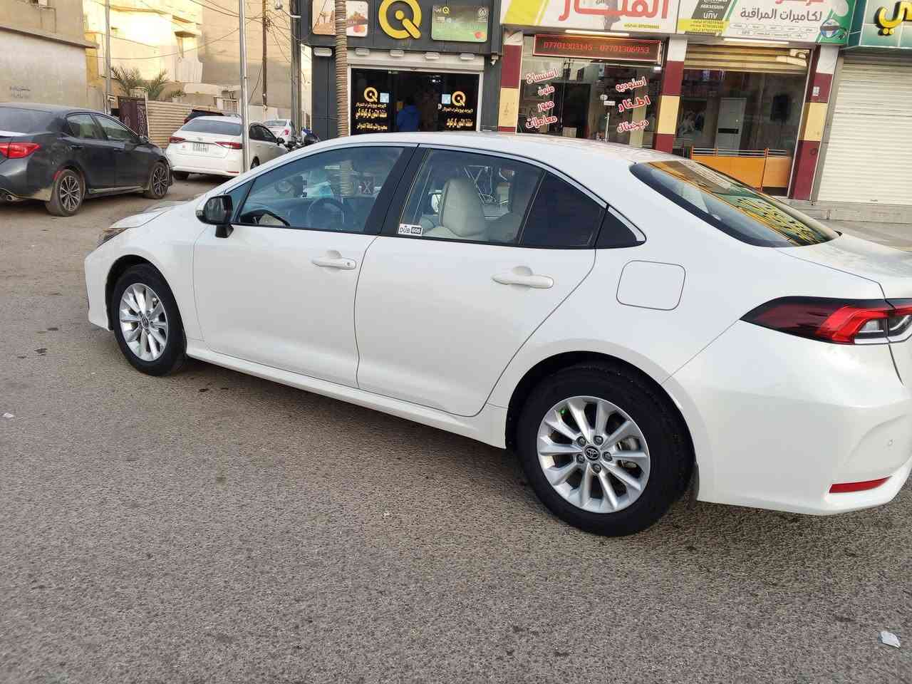 كورلا خليجي موديل 2021 كلين فول بدون ضرر  سياره جديده سلايت بصمه رادار  كاميرات امامي خلفي محرك 18 شرط رقم اربيل بيها دفتر بنزين لايتات زينون سياره فول بصمه بدون رصعه شراي خابرني هذا رقمي *********** سعر 165 سياره ماشيه 93
