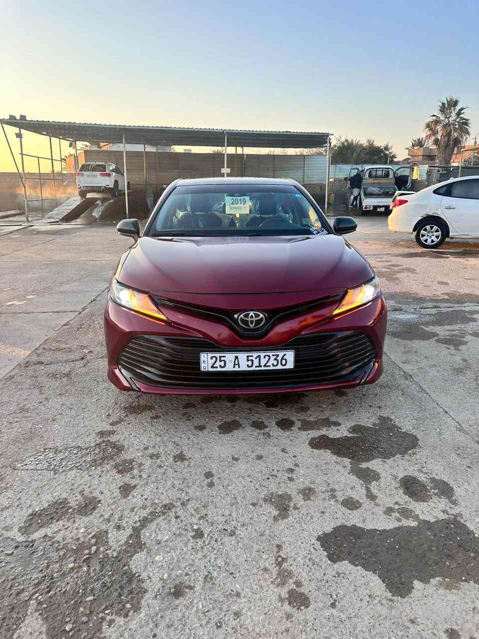 كامري 2019
LE
ماشيه 130 الف كيلو مو ميل 
لون ماروني 
السياره داخله كلين على العراق 
جاملغ فقط داخل العراق حادث 
السونار موجود بالمنشور 
كير شرط
محرك شرط 
صدر جديد 
تايرات جديد 
رقم دولي _ تحويل مباشر راعيه الشرعي داخل العلم

السعر ١٧٤ وبيه مجال 
الاتصال على الرقم 
***********
اعتذر عن الاقساط والوعده والمرواس تكريت, صلاح الدين
