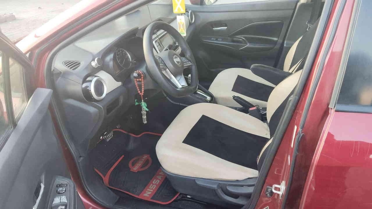 سياره نيسان فيرسا موديل 2020 مواصفات ((SV)) السياره مكفوله من الصبغ والكص والتبديل صور الحادث موجوده داخل المنشور مواصفات السيارة (( بصمة +شاشه عطلات بالدشبول + شاشه اندرويد بلادي +ويل كب + رادار امامي + رادار خلفي + رادارات جانبيه + ثلاث انظمة قياده اقتصادي +عادي + رياضي+ اشاير بالمري الجامبيه + تخم تاير اخو الجديد )) السياره جاهزه من اي نقص صدر وتبريد وكير ومكينه خير من الله رقم اربيل هسه جديده سنويه ماساقطه ملاحظه السياره باسمي يعني احول ماسوي وكاله  (( مكاني بغداد مدينه الصدر  رقم الهاتف *********** )) ((السعر 128ورقه))
