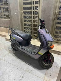 دراجة شحن للبيع نوع الماسة نضيفة بطارياتها جدد ماماشية هواي حادث بسيط ...