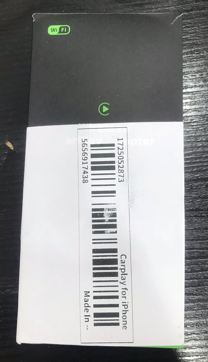 متوفر كاربلاي للبيع   اصلي  غير مستخدم


**إذا كنت صاحب هذا الإعلان وتريد حذفه لأي سبب، رجاءا أرسل رسالة إلى الدعم الفني**