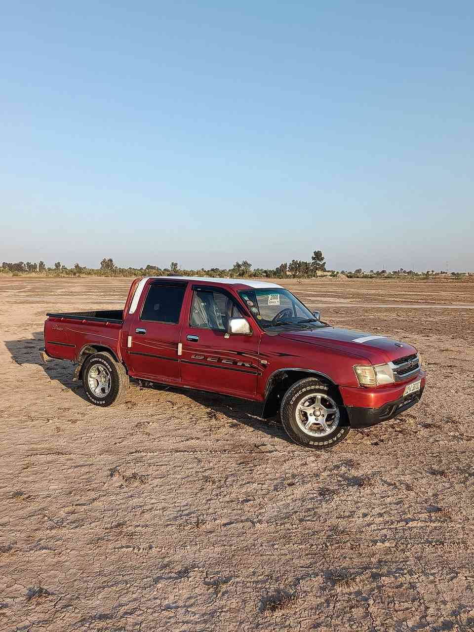 السلام عليكم بيكم دير موديل 2007 رقم بغداد نكليزي سنويه لل 30 شرط لتحويل مصفره غرامات تخم تاير كابريتر جديده نكره سلف السعر (36) وبيها مجال للشراي *********** رمش واني ادك عليك
