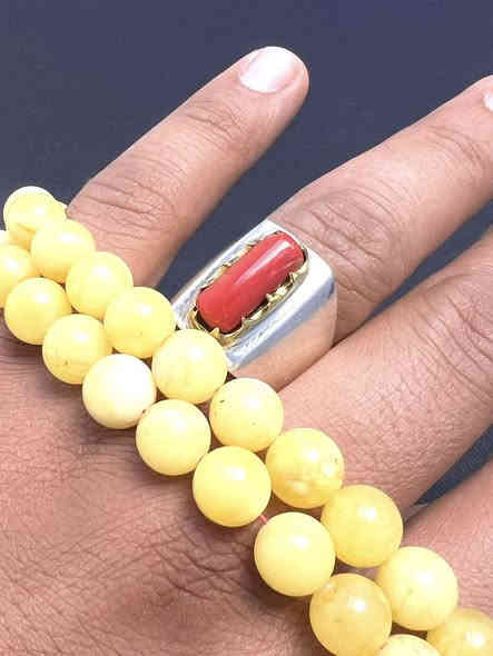 سورة الرحمن، الآية \(22\): "يَخْرُجُ مِنْهُمَا اللُّؤْلُؤُ وَالْمَرْجَانُ".
سورة الرحمن، الآية \(58\): "كَأَنَّهُنَّ الْيَاقُوتُ وَالْمَرْجَانُ". 

ذكره المرجان مرتين في القران 
لبركته..

خاتم بحجر المرجان التونسي الاحمر الاصلي الطبيعي 
بصياغة صب يدوية ثقيلة 
الداير نحاس …

للاستفسار 

اكثر عن السعر راسلني عل الخاص لطفا 

أو الاتصال ***********

موجود واتساب عل هذا الرابط 

‏مراسلة احمد الربيعي الصائغ كهف الاحجار عبر واتساب. https://wa.me/message/OEI26QOEYZ7TO1
