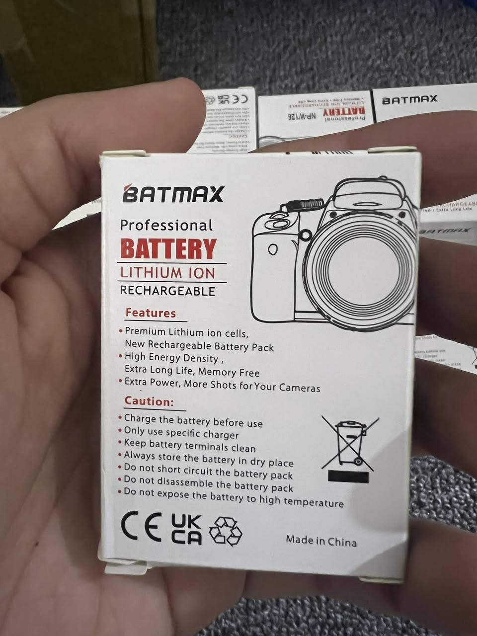 بطاريات فوجي متوفر ٥٨ قطعة


**إذا كنت صاحب هذا الإعلان وتريد حذفه لأي سبب، رجاءا أرسل رسالة إلى الدعم الفني**