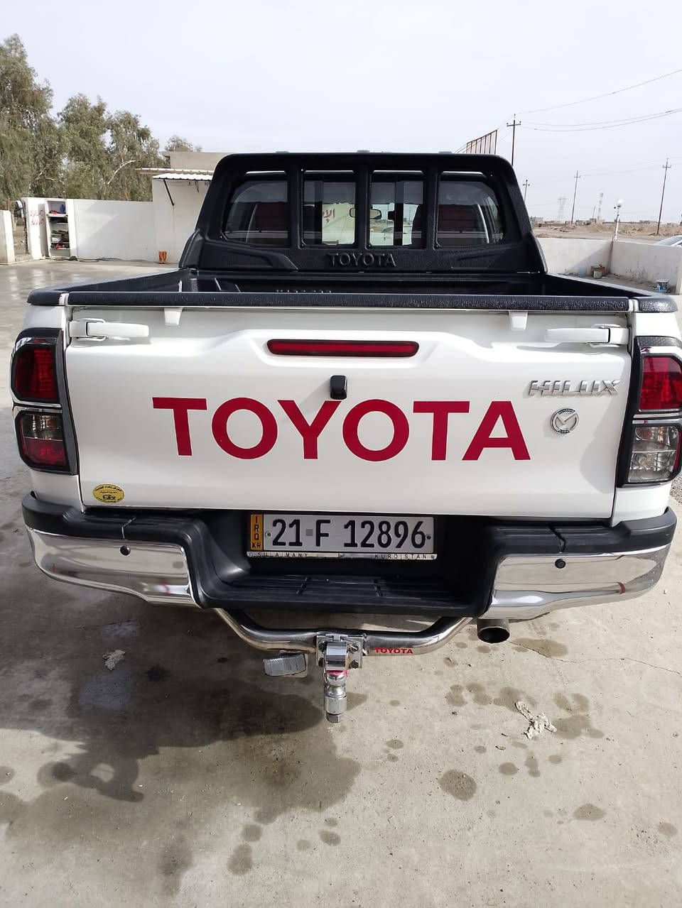 هايلوكس 2017 دفع رباعي ..كفالة عامة على وضع الشركه لاصبغ ولاتبديل طخم تايرات اصلي جديد ماشيه 100الف كم رقم سليمانيه جديد سنويه 2029.سعر 270ورقه 
***********
***********
