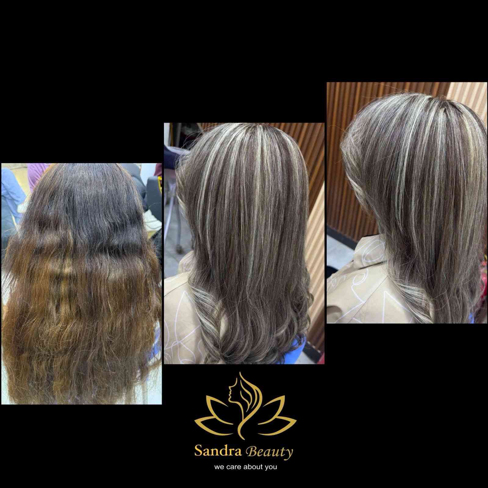 مساءكم جمال زبوناتي الغاليا🥹🥹
مثل ما متعودين على ابداع ساندرا بيوتي  💪💪💪
💃💃💃 
صبغ + ميش على حسب طلب زبونتي الحلوه

 بدون تعب  وبدون تلف 🦋🦋
 انوثتج تبدا من عنايتج واهتمامج بشعرج 🥰🥰
 النتيجة خيال دللي نفسج بمناسبة العيد
✅✅❤️❤️💇‍♀️💇‍♀️💇‍♀️

🔥🔥
شوفو ياحلوات اللنعه والحيويه🦋🦋بدون تلف

النتيجة خيالية مثل ماتشوفون😍😍😍

#صالون ساندرا _بيوتي

العنوان:: 
الديوانية//حي العروبه// فرع منفذ دولار 
صالون ساندرا بيوتي 

للحجز والاستفسار
☎️***********
☎️***********
